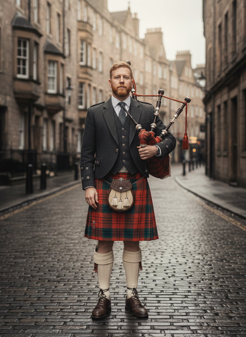 Liam Full Portrait, Edinburgh